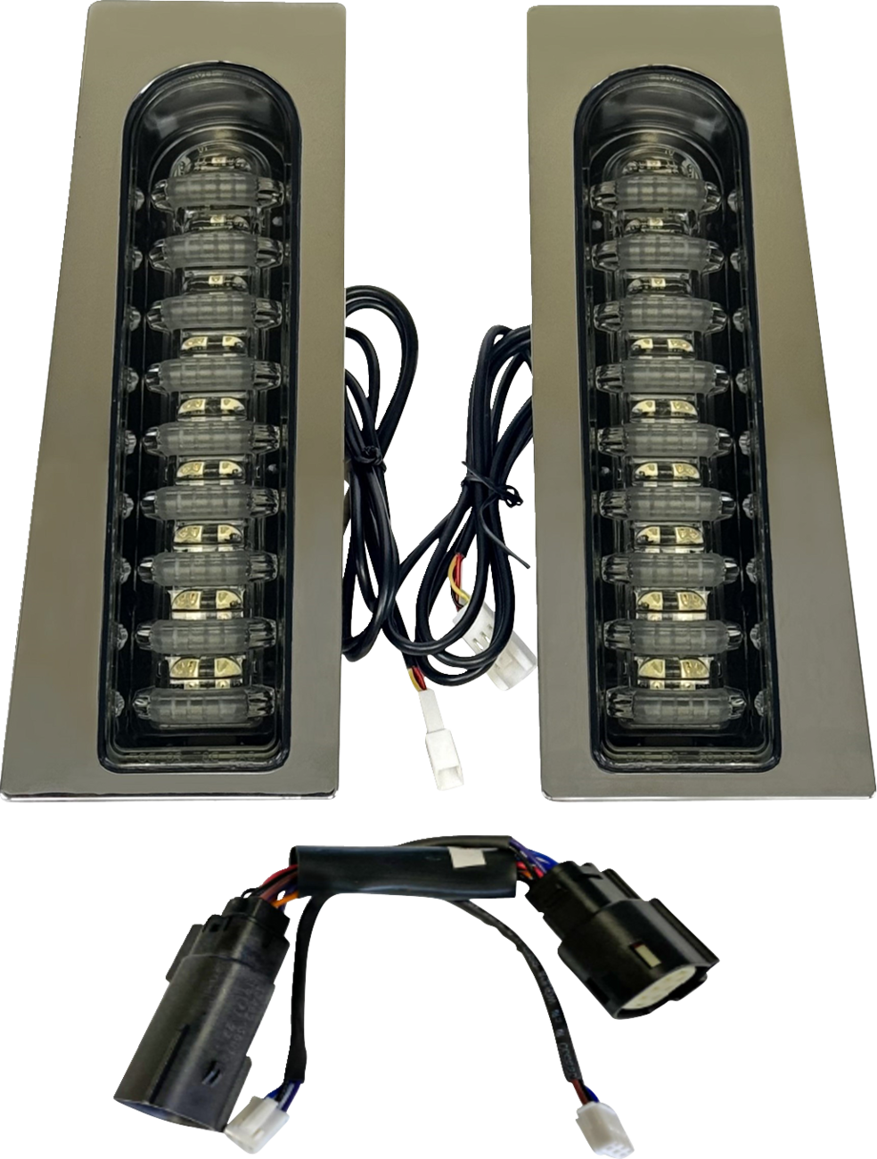 CUSTOM DYNAMICS ProBEAM® Fillerz® Dual Color Lights - Smoke / Chrome 2040-3065