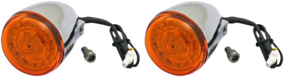 CUSTOM DYNAMICS ProBEAM® Turn Signals - Chrome/Amber 2020-1744