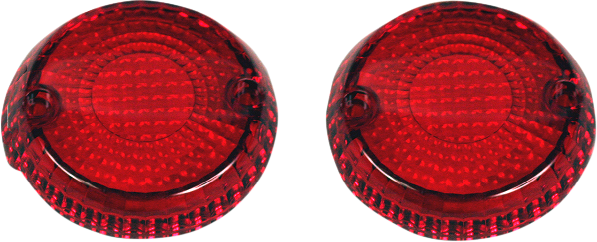 CUSTOM DYNAMICS Replacement Signal Lenses - Red 2020-0616