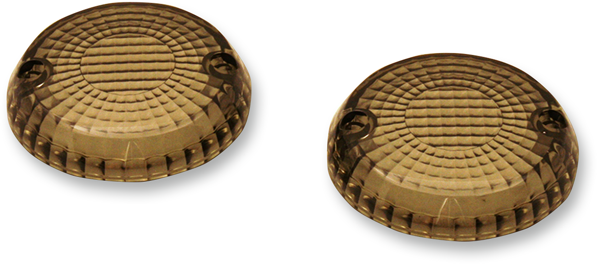 CUSTOM DYNAMICS Replacement Signal Lenses - Smoke 2020-0615