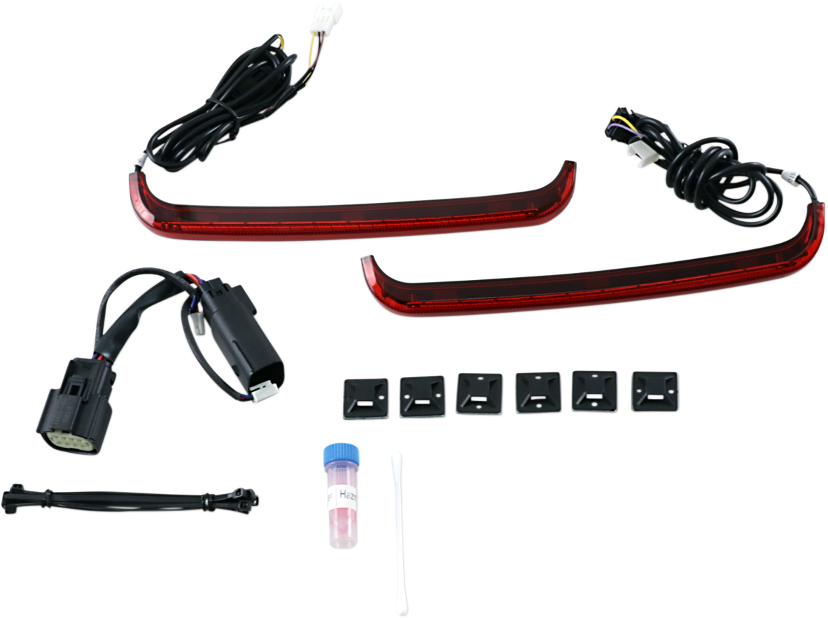CUSTOM DYNAMICS Saddlebag Lights - '09-'13 Red Lens 2040-2363