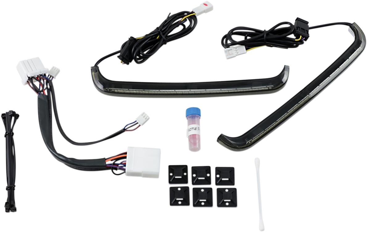 CUSTOM DYNAMICS Saddlebag Lights - '97-'13 / Smoke Lens 2040-2360