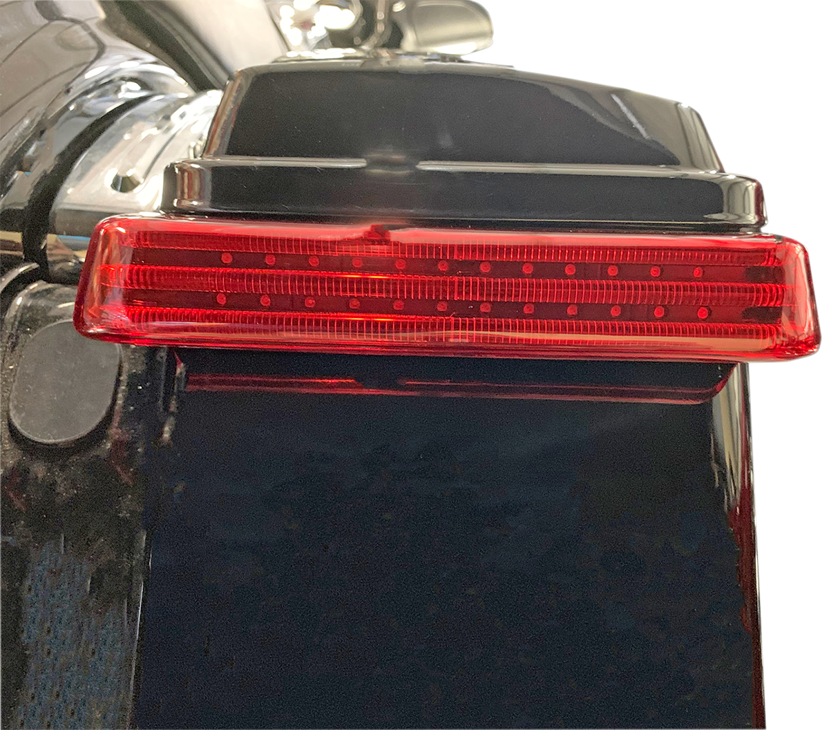 CUSTOM DYNAMICS Saddlebag Lights - Black/Red 2040-2271