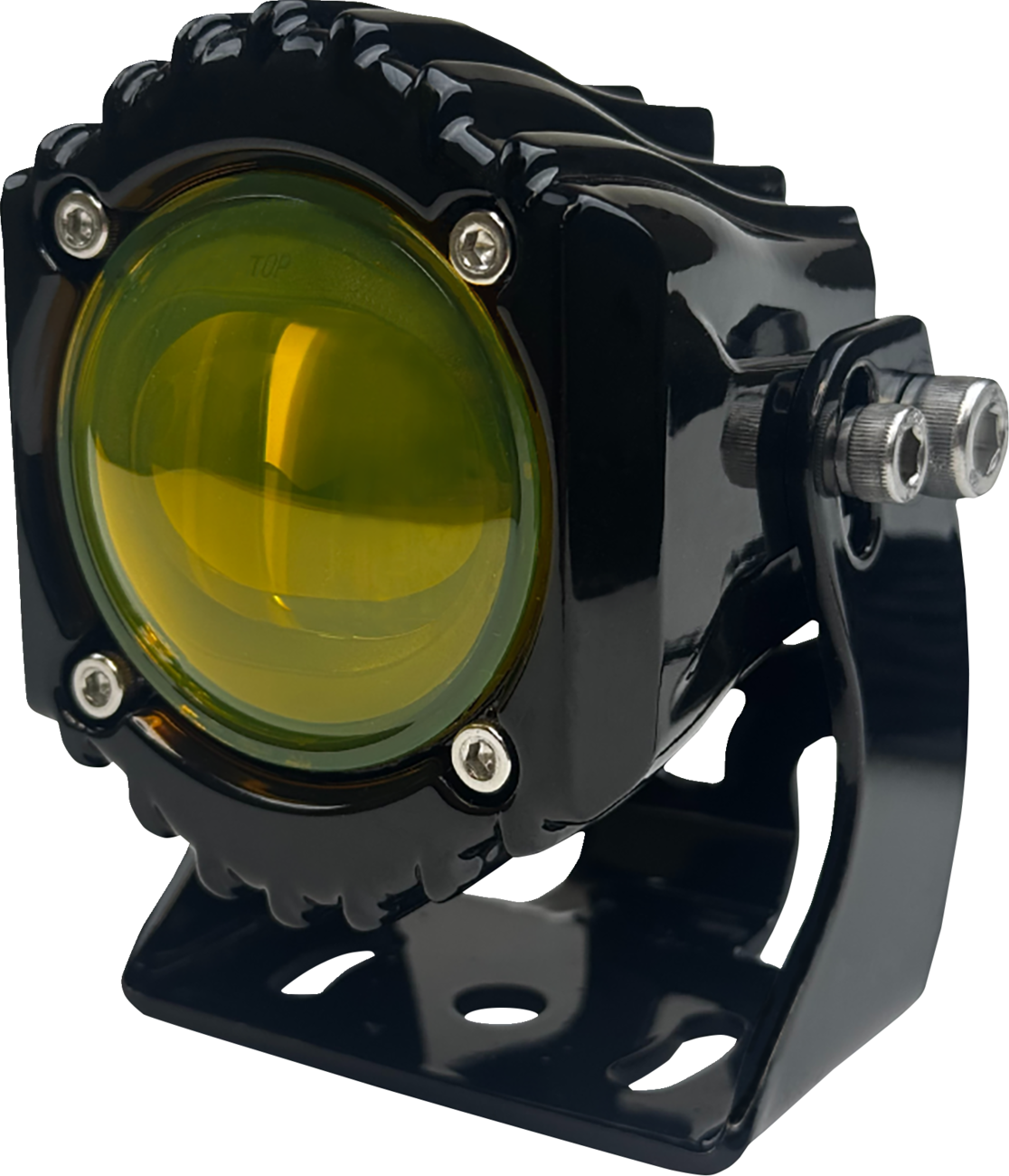 CUSTOM DYNAMICS Shark Demon® Fog Light - Yellow 2001-3085