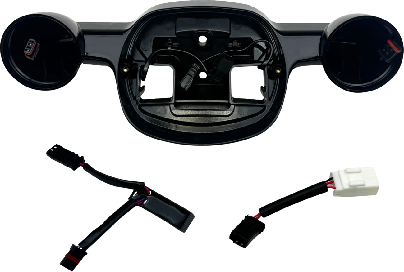 CUSTOM DYNAMICS Taillight Baseplate - Black / '22-'25 FXRST/FXLRS 2010-1583