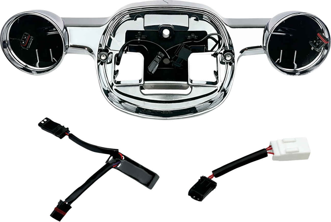 CUSTOM DYNAMICS Taillight Baseplate - Chrome / '22-'25 FXRST/FXLRS 2010-1584