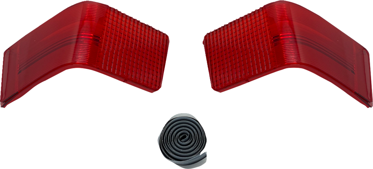 CUSTOM DYNAMICS Taillight Lens - Tour-Pak / Red 2010-1487