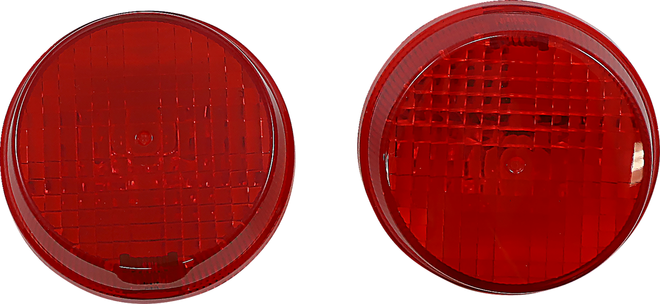 CUSTOM DYNAMICS Turn Signal Lenses - Red 2020-1428