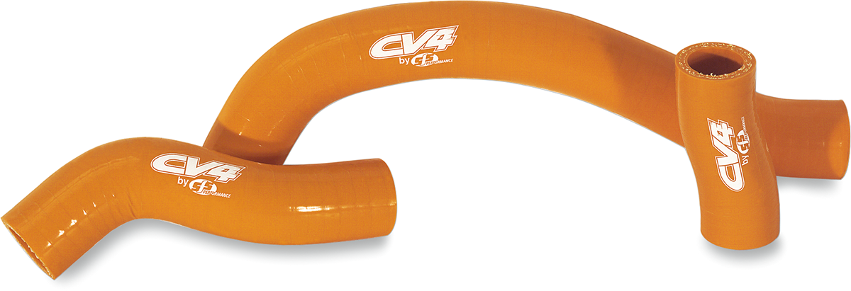 CV4 Performance Radiator Hose Kit - Orange / KTM 1902-0759