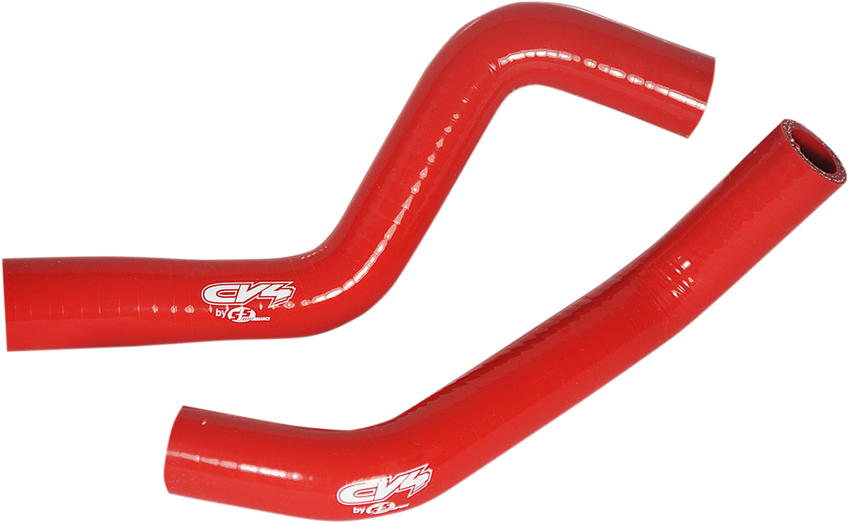 CV4 Replacement Radiator Hose Kit - Red / Yamaha 1902-1100