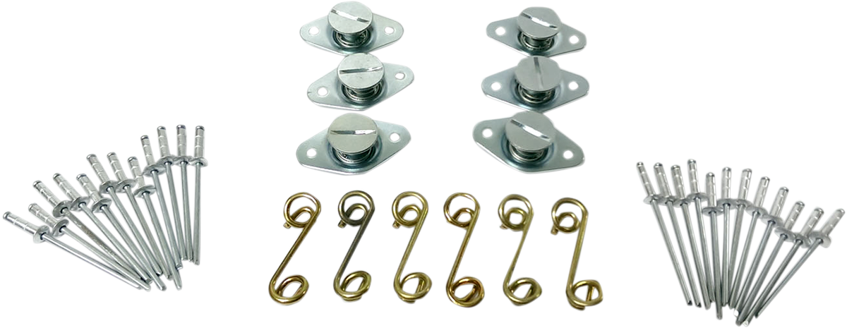 CYCLE PERFORMANCE PROD. Flush Mount Kit - Self-Eject / Springs 0521-0366