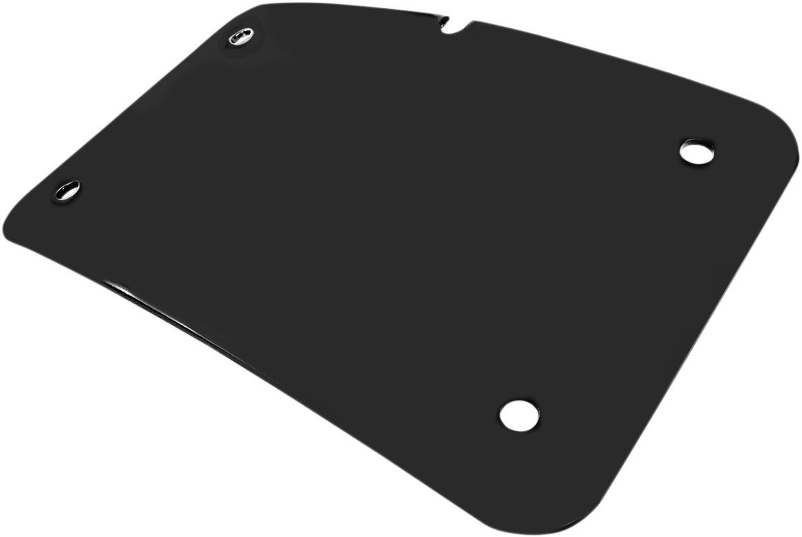 CYCLE VISIONS 3-Hole License Plate Mount - Harley Davidson / Black 2030-1439