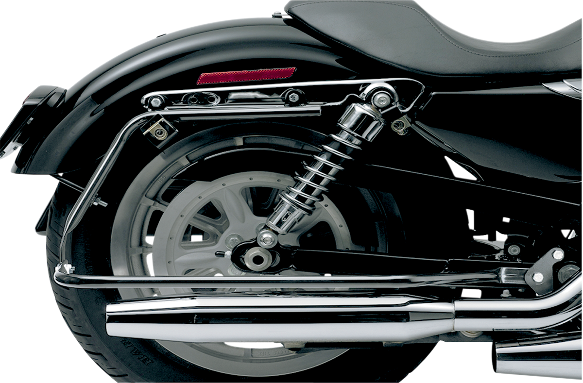 CYCLE VISIONS Bagster Saddlebag Mount - Black / XL 3501-0733