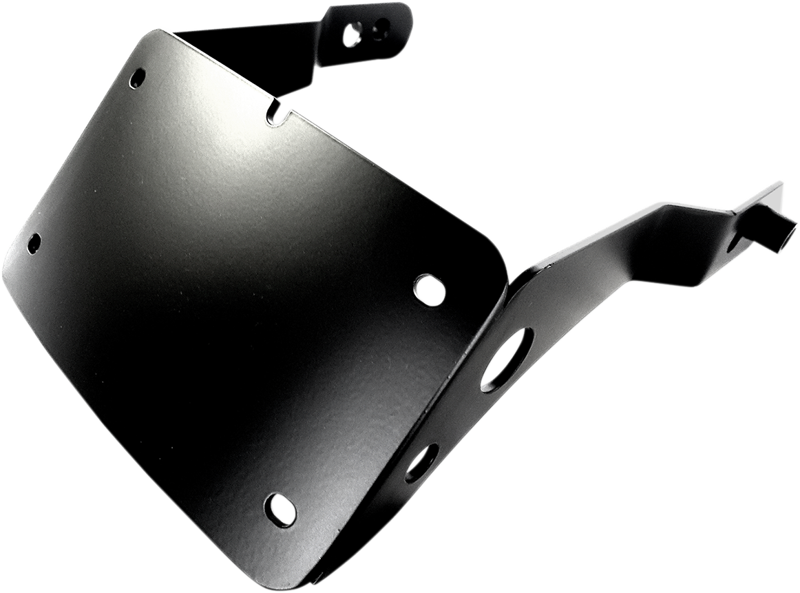 CYCLE VISIONS Curved License Plate Mount - Harley Davidson 2030-1444