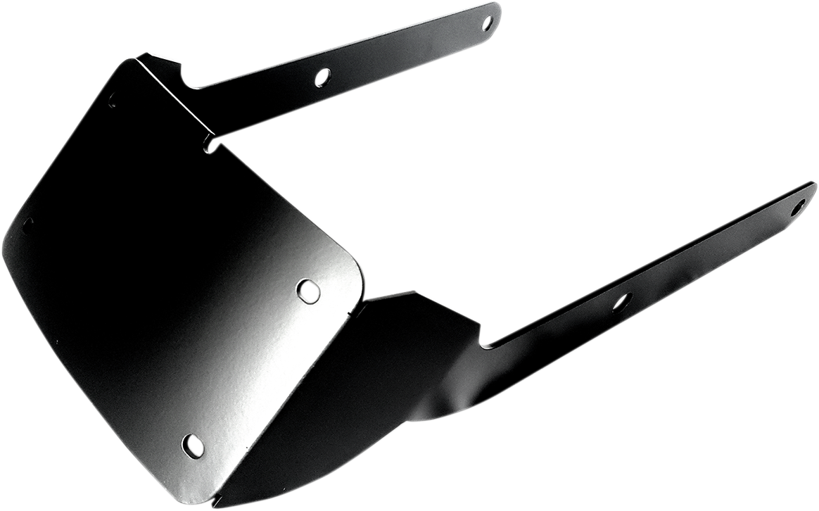CYCLE VISIONS Curved License Plate Mount - Harley Davidson 2030-1448