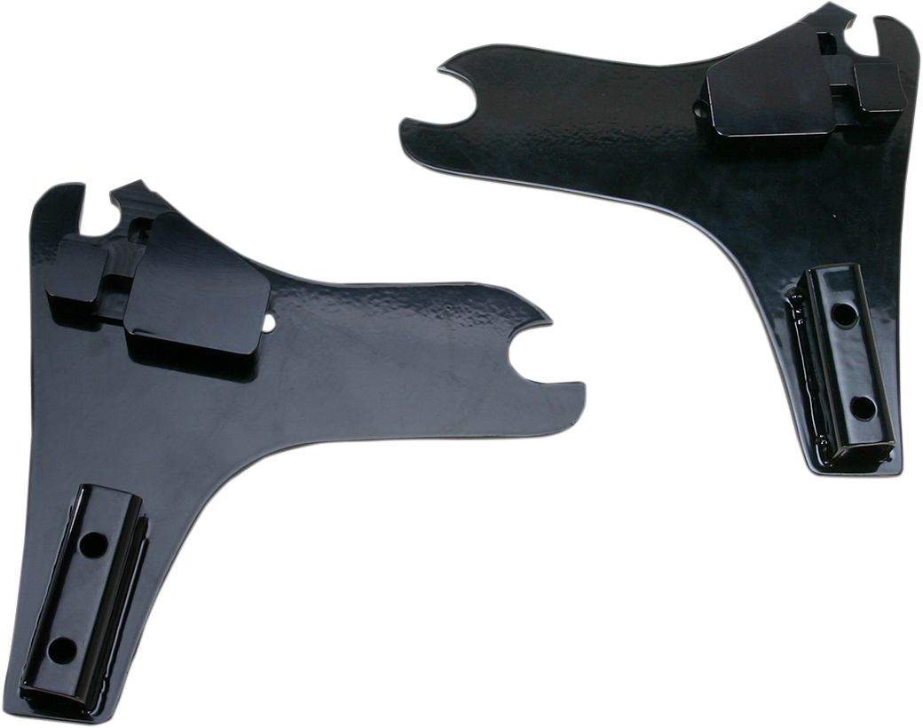 CYCLE VISIONS D-Tach Side Plates - FLH / Black 1504-0029