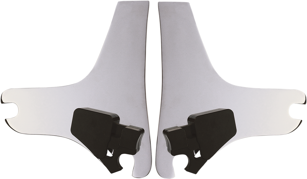 CYCLE VISIONS D-Tach Side Plates - FLH / Chrome 1504-0028
