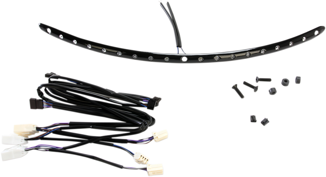 CYCLE VISIONS Lighted Trim - Black 2040-1553
