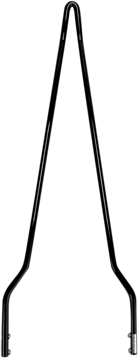 CYCLE VISIONS Sissy Bar Stick - Black / 30" Attittude 1501-0169