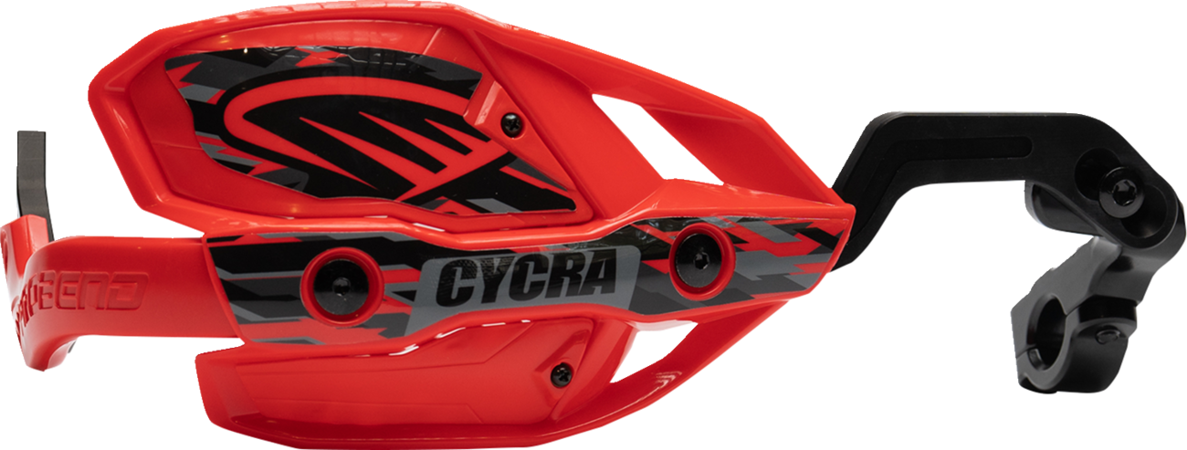 CYCRA 1-1/8" Ultra Probend™ CRM Handguards - Red 0635-2328