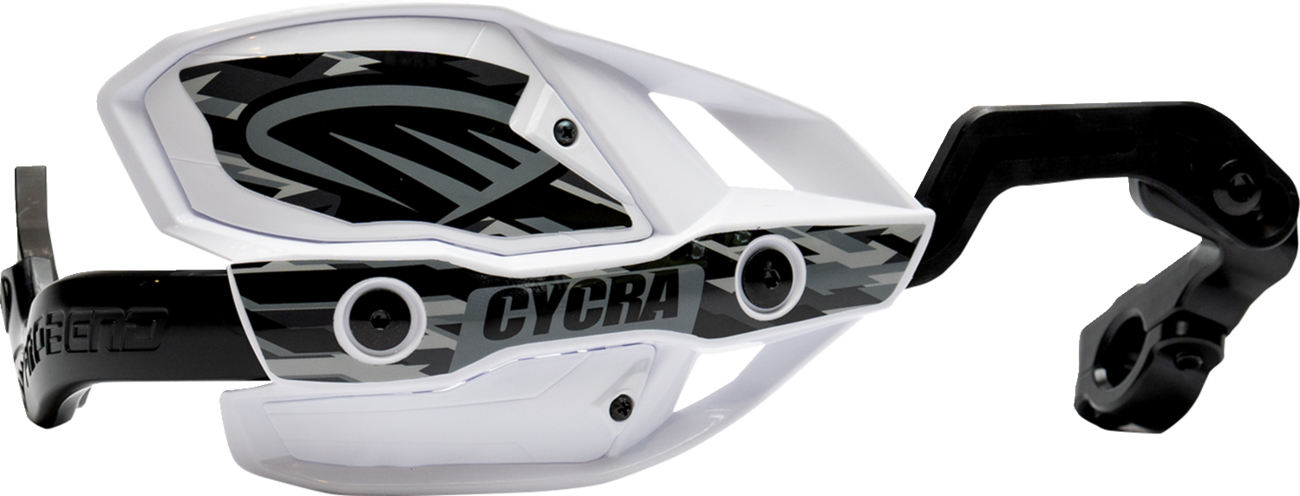 CYCRA 1-1/8" Ultra Probend™ CRM Handguards - White 0635-2329