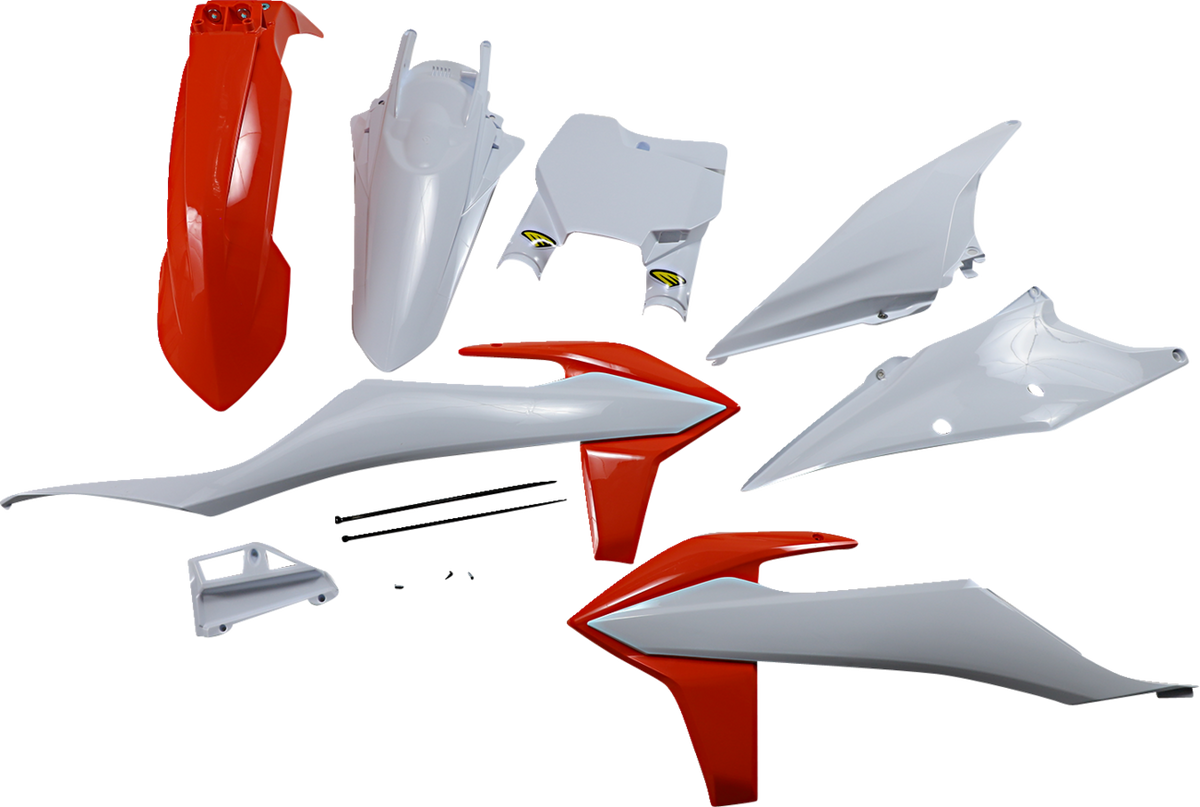 CYCRA 5 Piece Replica Body Kit - '20 OEM Orange/White / KTM 1403-3253