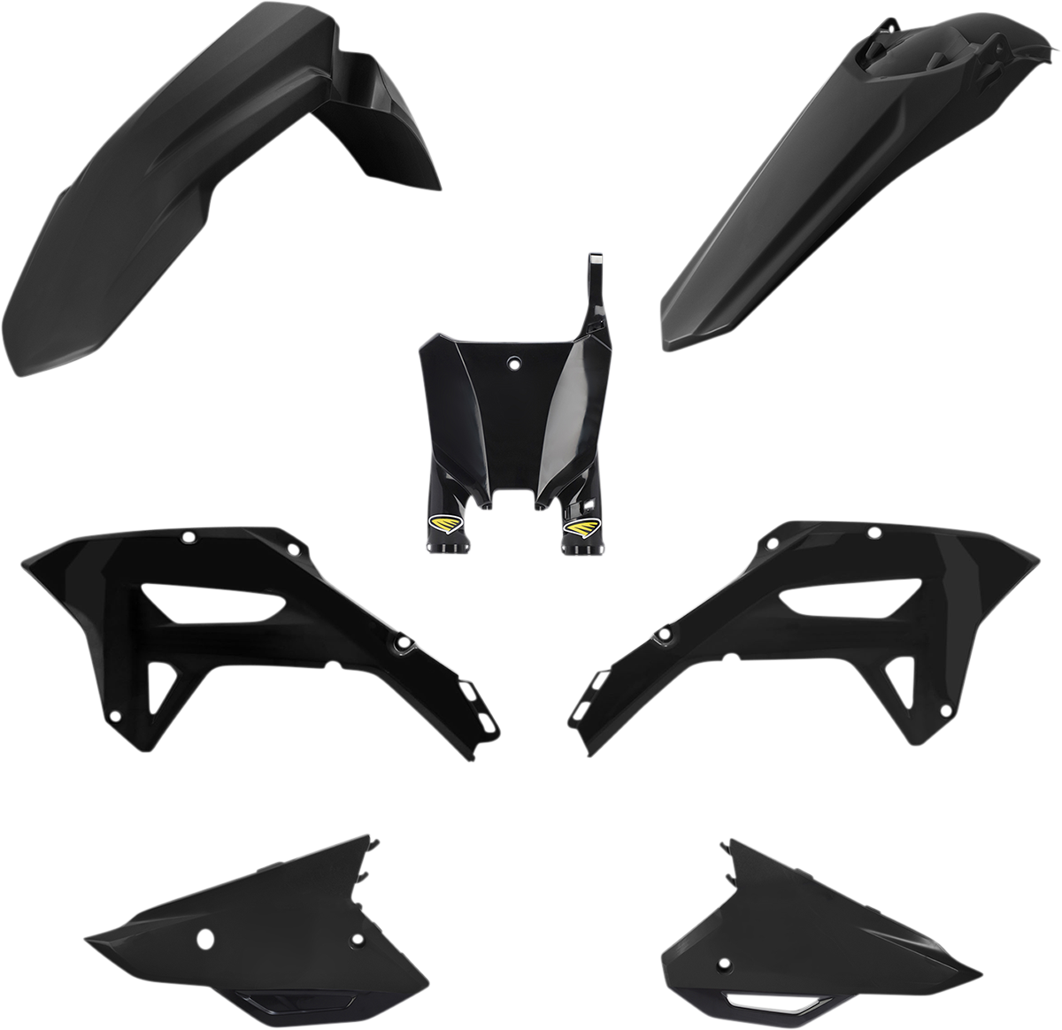 CYCRA 5 Piece Replica Body Kit - Black / CRF 250RX/450RX 1403-3480