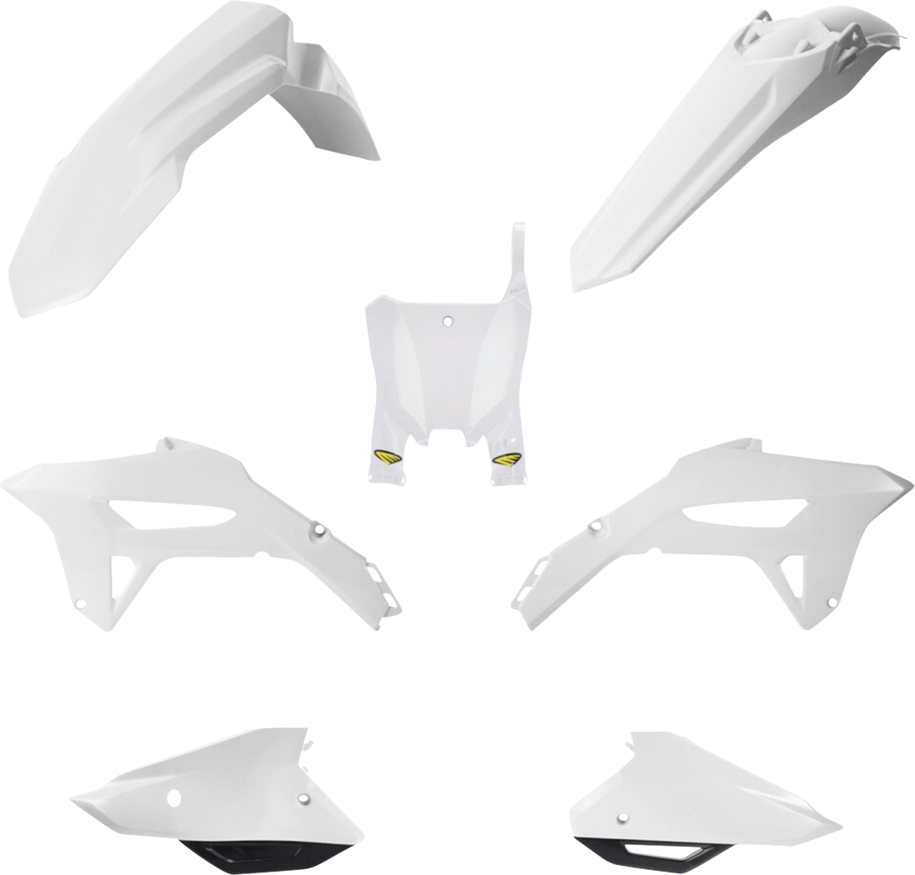 CYCRA 5 Piece Replica Body Kit - Black/White / CRF 250R/450R 1403-3476