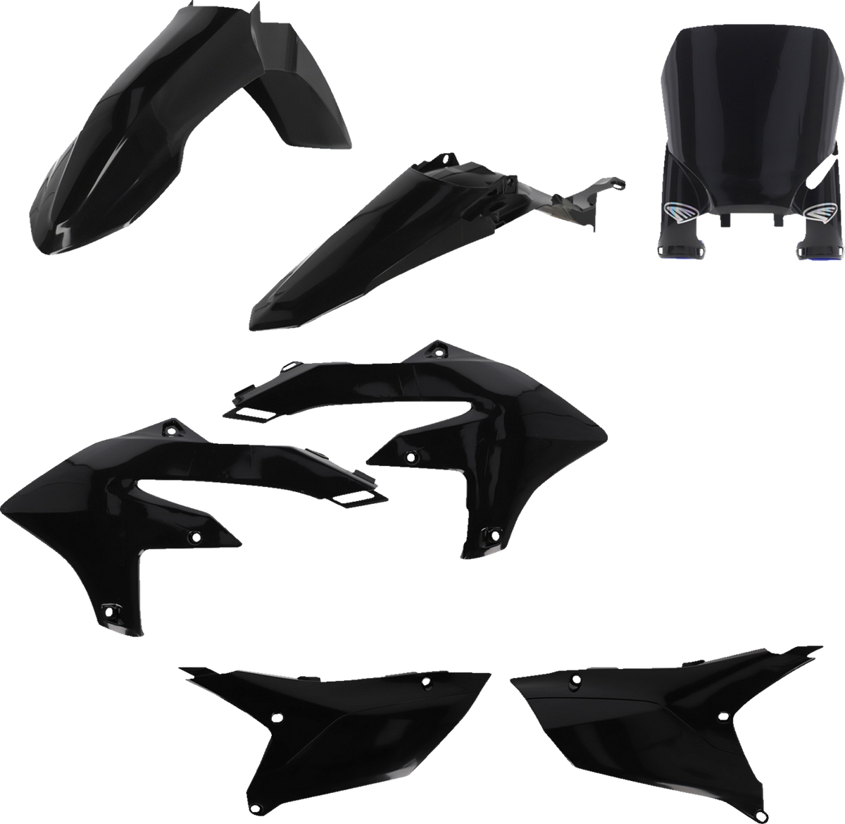 CYCRA 5 Piece Replica Body Kit - Black / YZ 250/450 F/FX 1403-3977
