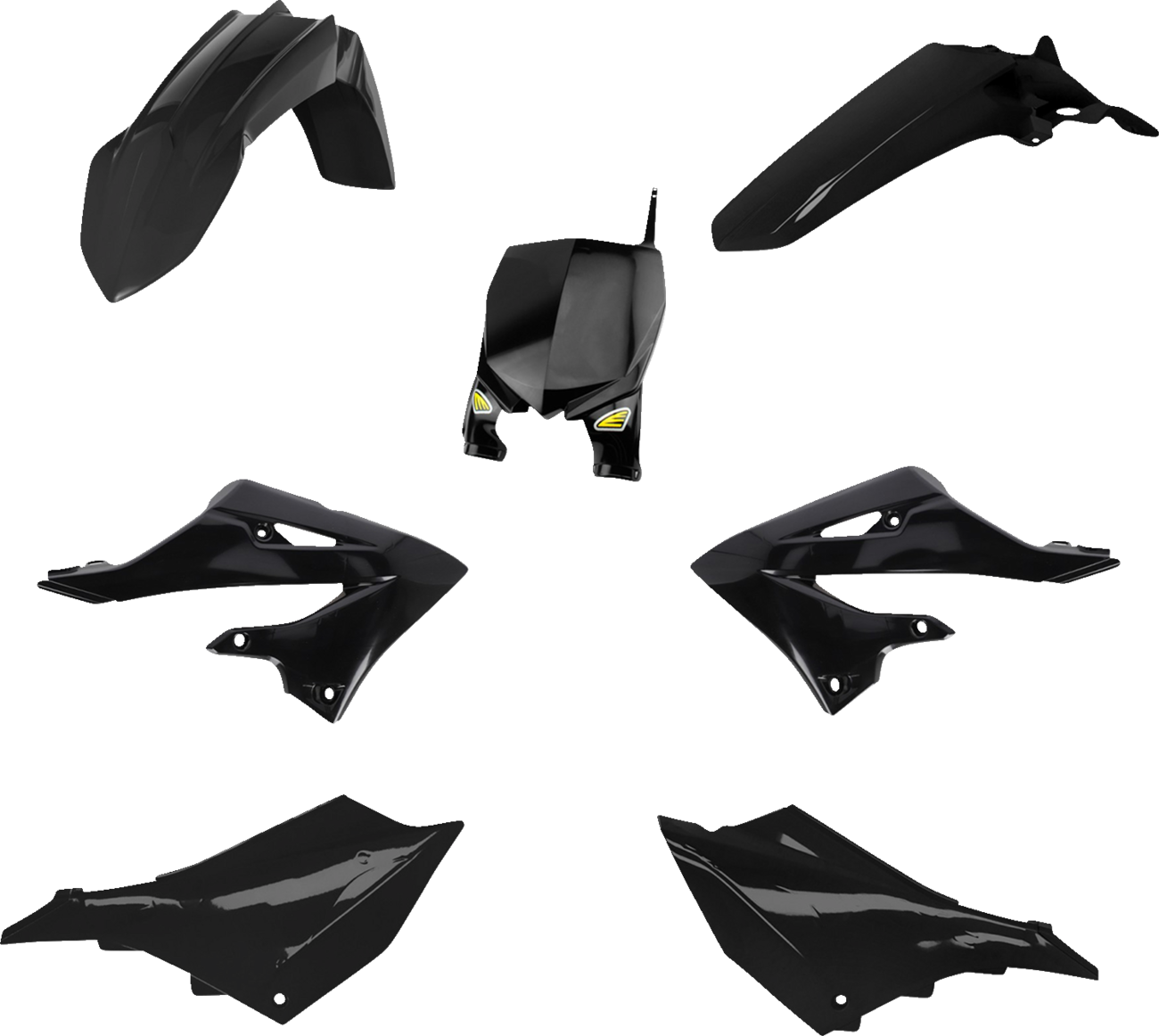 CYCRA 5 Piece Replica Body Kit - Black / Yamaha 1403-3806