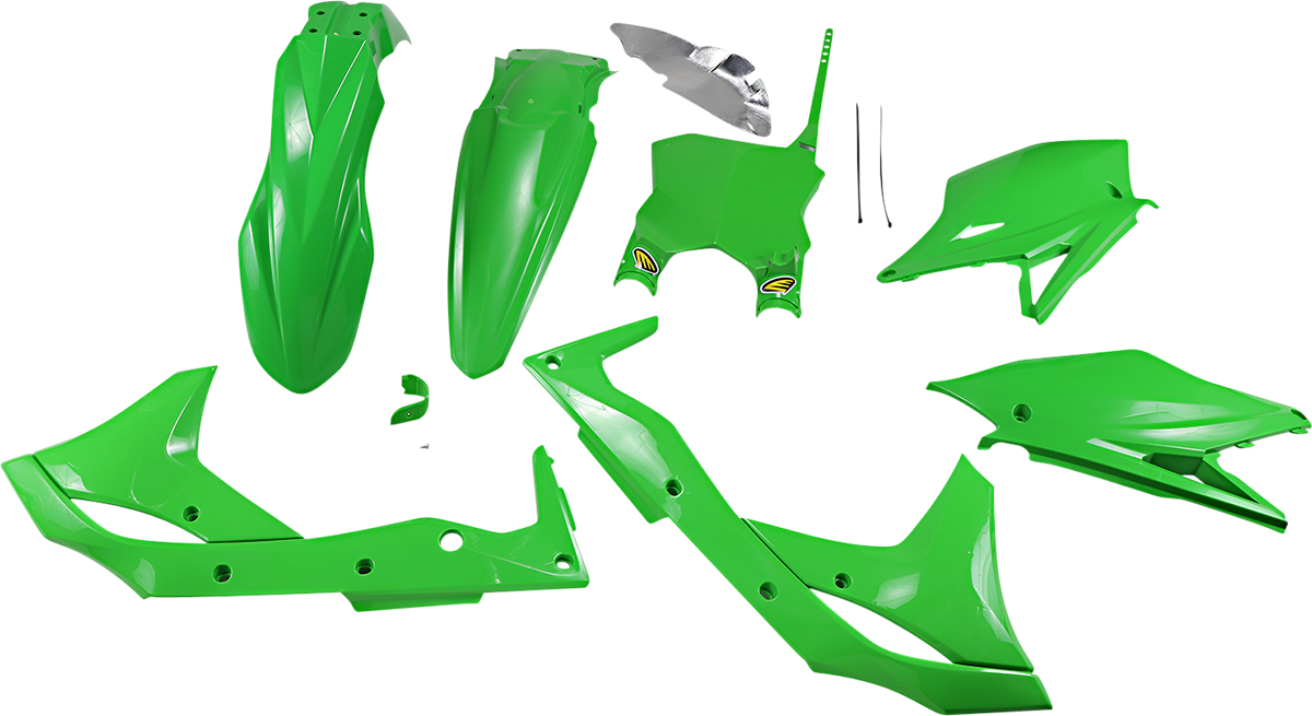 CYCRA 5 Piece Replica Body Kit - Green / KX 250F 1403-3238