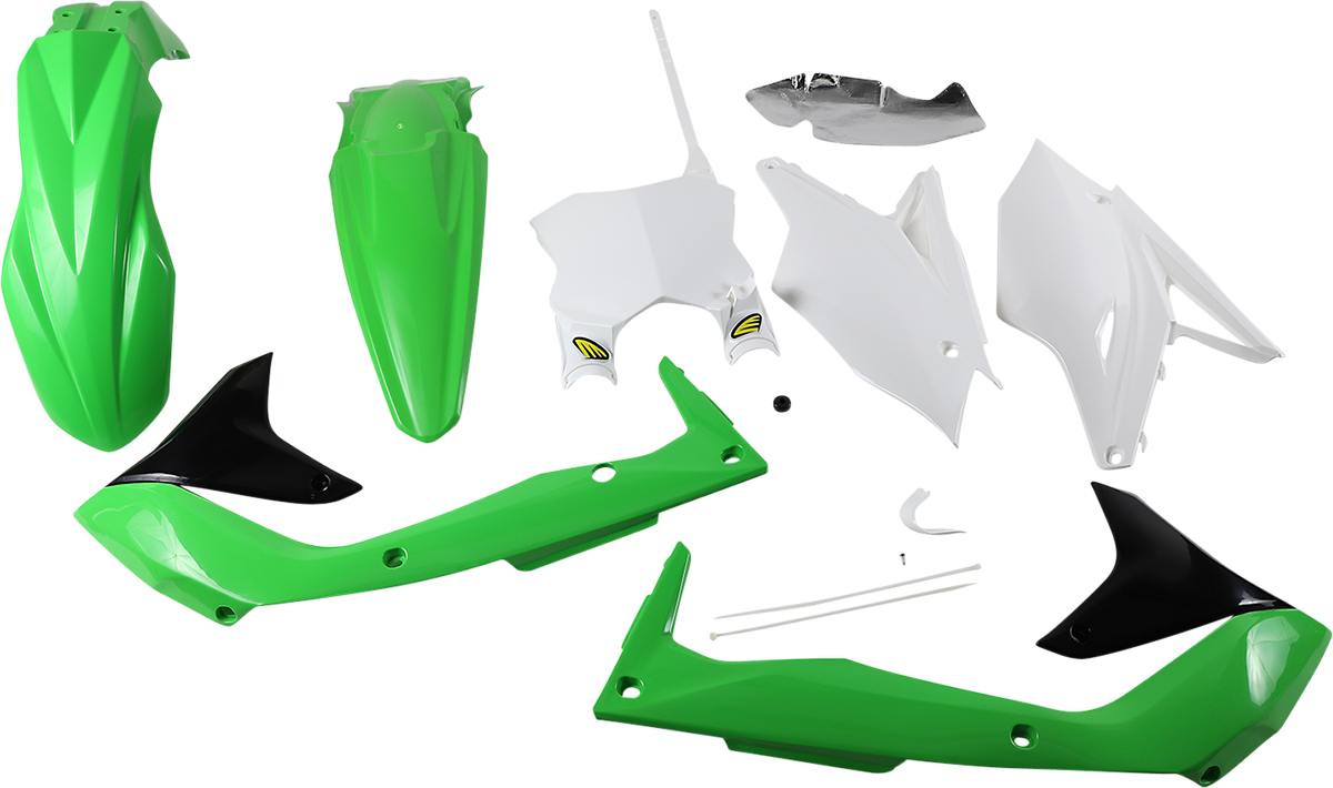 CYCRA 5 Piece Replica Body Kit - OE Green/White/Black / KX 450F 1403-3237