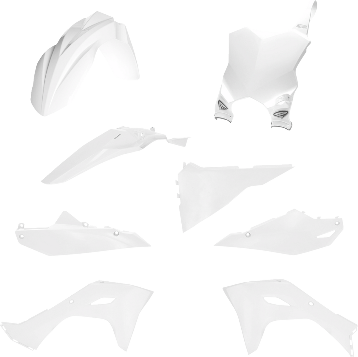 CYCRA 5 Piece Replica Body Kit - White / Kawasaki 1403-4097