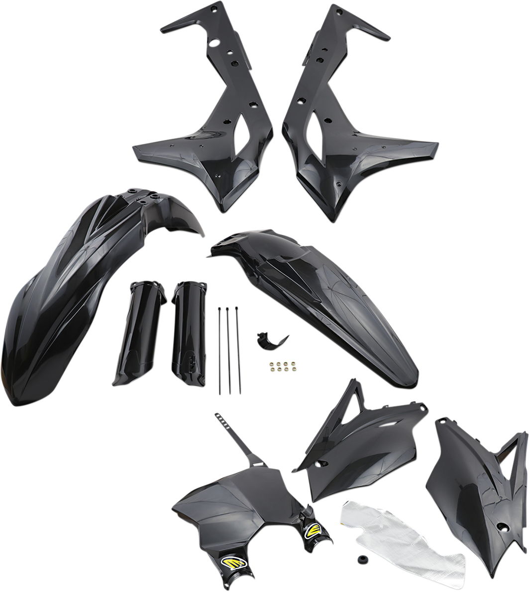 CYCRA Body Kit - Powerflow / Black / Kawasaki / KX '17-'20 1403-1969