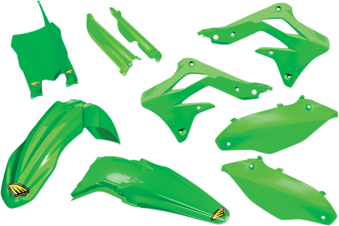 CYCRA Body Kit - Powerflow / Green / Kawasaki / KX '12-'15 1403-1094