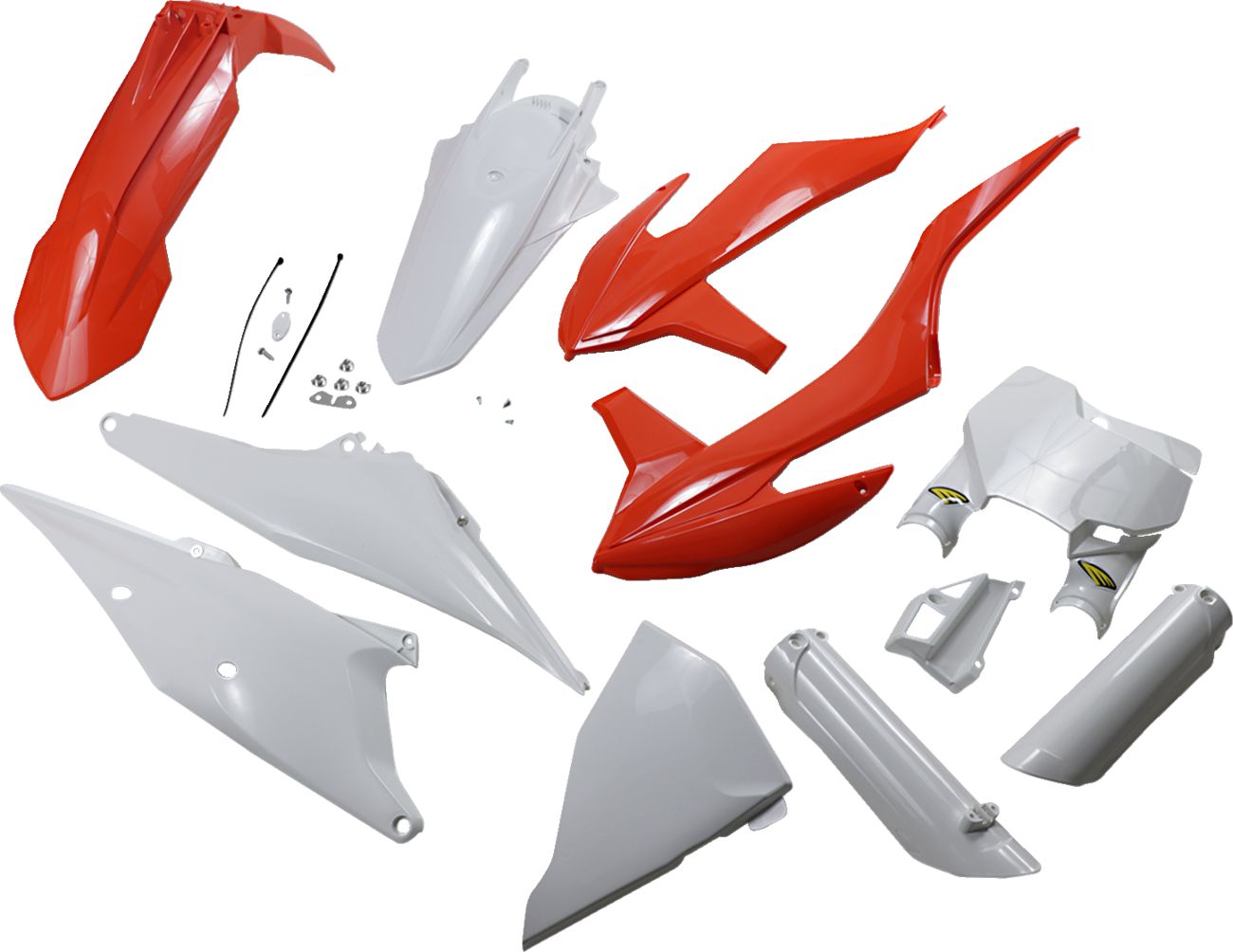 CYCRA Body Kit - Powerflow / OEM Orange/White / KTM / SX/XC '19-'22 1403-2999