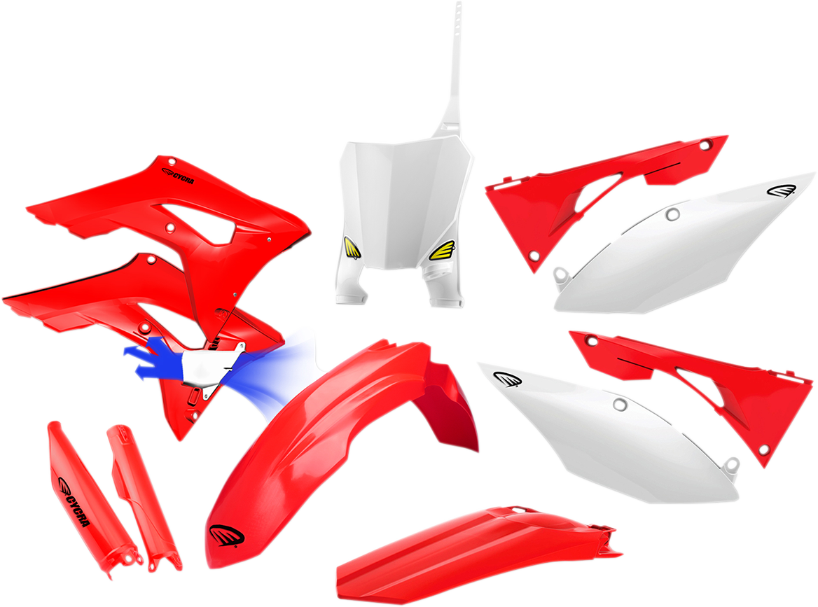 CYCRA Body Kit - Powerflow / OEM Red/White / Honda / CRF 1403-1963
