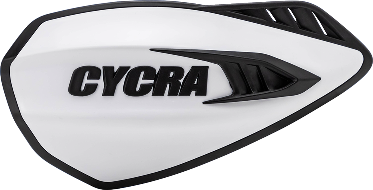 CYCRA Cyclone Handguards - White/Black 0635-1732