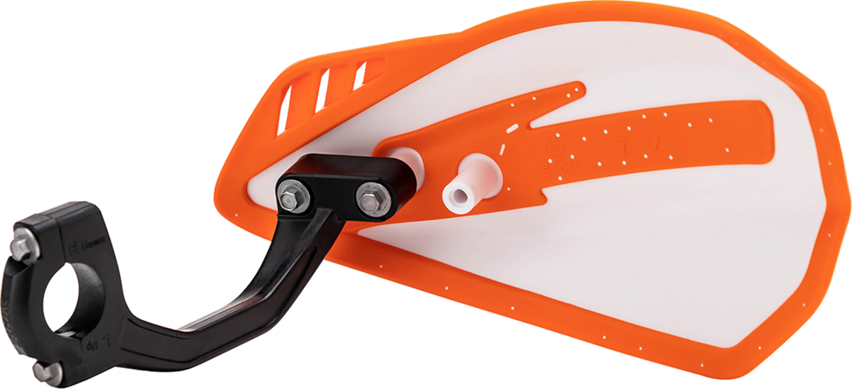 CYCRA Cyclone Handguards - White/Orange 0635-1729