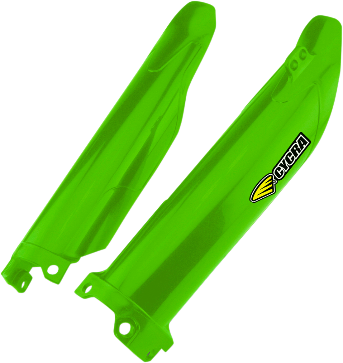 CYCRA Fork Guards - Green 0412-0326