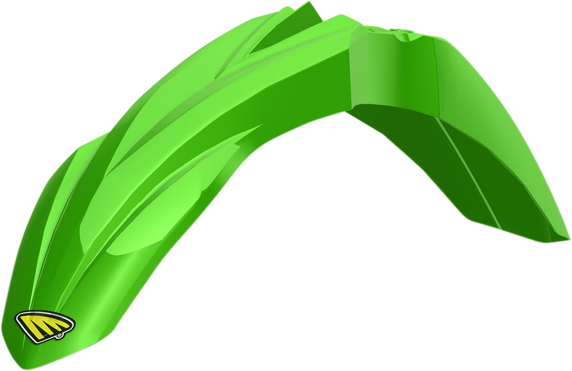 CYCRA Front Fender - Green / Kawasaki / KX '16-'24 1403-1910