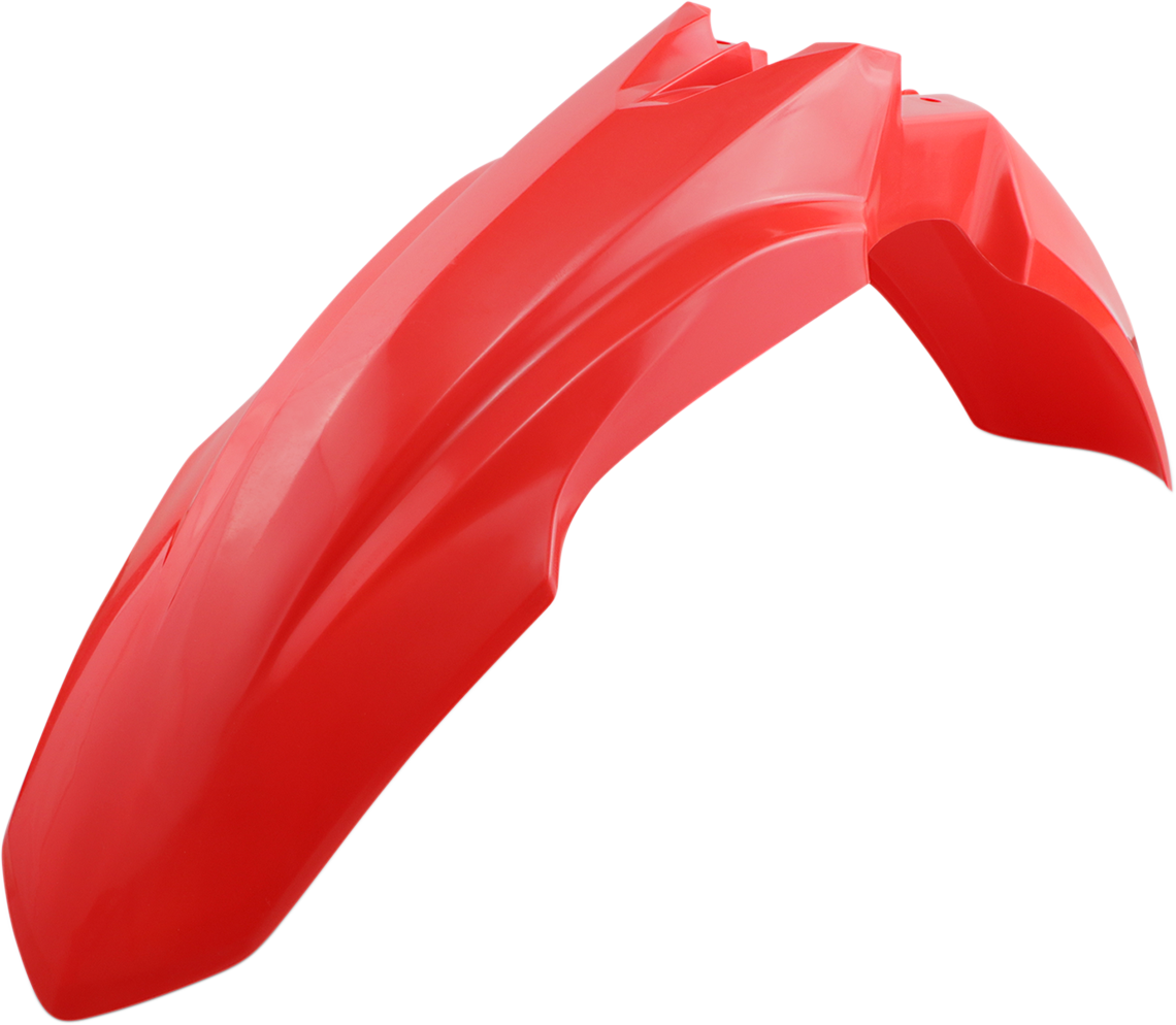 CYCRA Front Fender - Red / Honda / CRF '17-'21 1403-1950