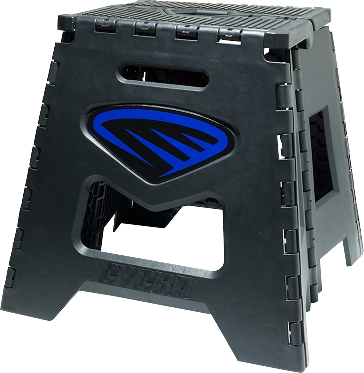CYCRA Moto Stand - Folding / Black with Blue Decal 4101-0593