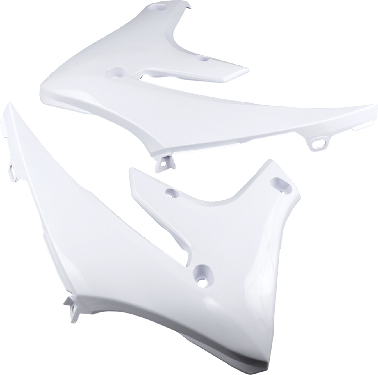 CYCRA PowerFlow Shrouds - White / Yamaha / YZ/WR '18-'24 0520-2726