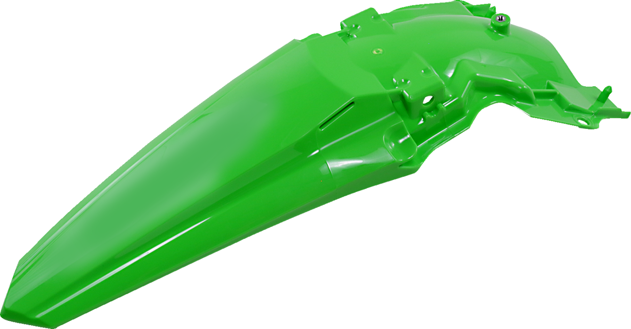 CYCRA Powerflow Rear Fender - Green / Kawasaki / KX '19-'23 1403-3009