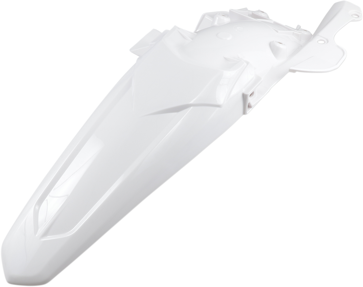 CYCRA Powerflow Rear Fender - White / Yamaha / YZ '18-'24 1403-2284