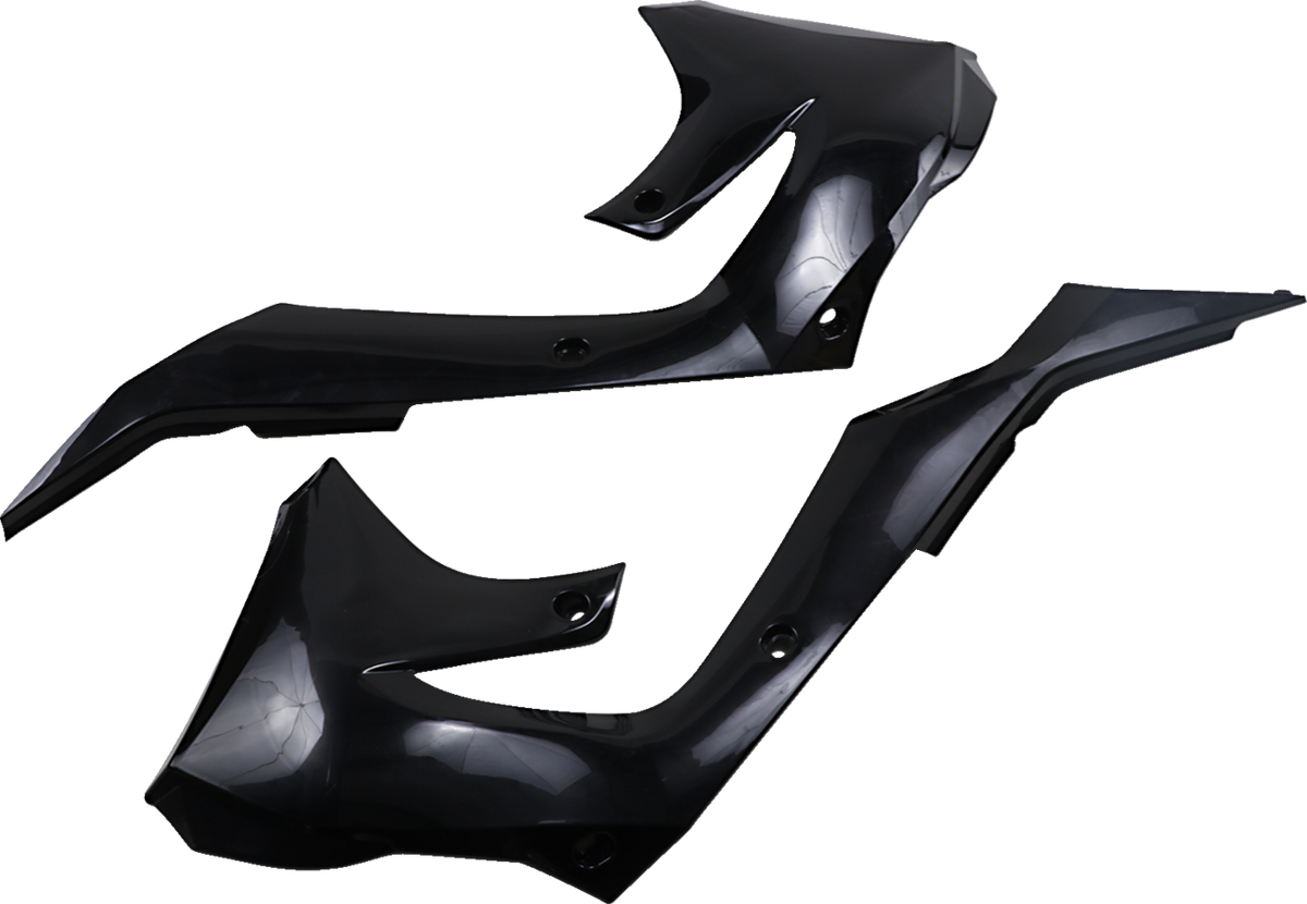 CYCRA Powerflow Shrouds - Black / Kawasaki / KX '19-'23 0520-2822