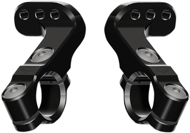 CYCRA Probend™ Handguard Hardware - Center Mount / 1-1/8" / Black 0635-1227