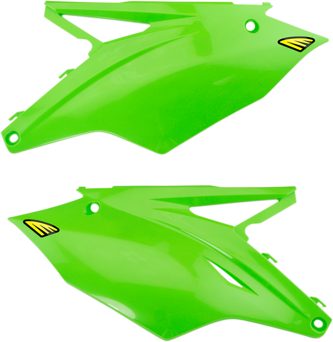 CYCRA Side Panels - Green / Kawasaki / KX '16-'20 0520-1780