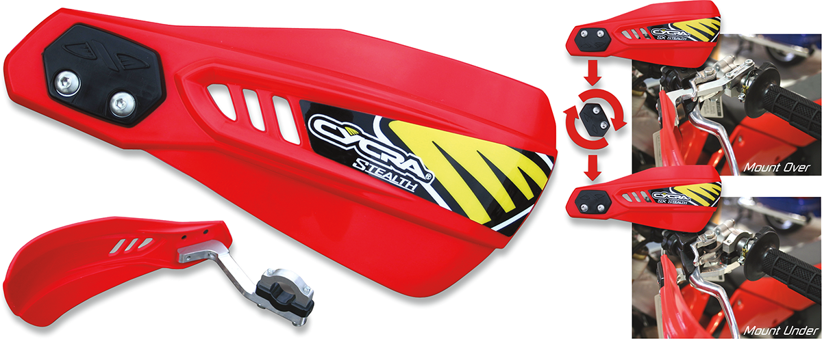 CYCRA Stealth Alloy Racer Pack - Red 0635-0203